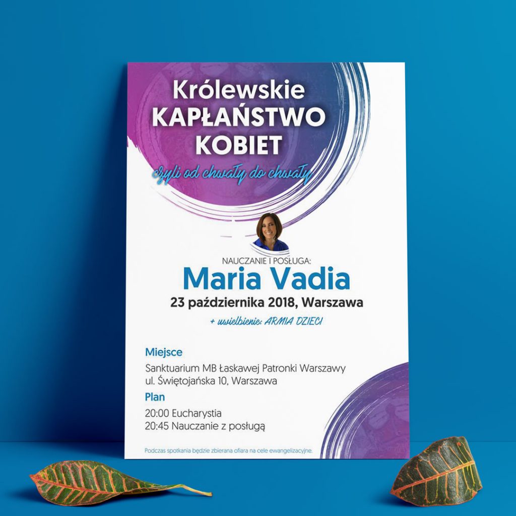 Spotkanie z Marią Vadią - Warszawa - 2018