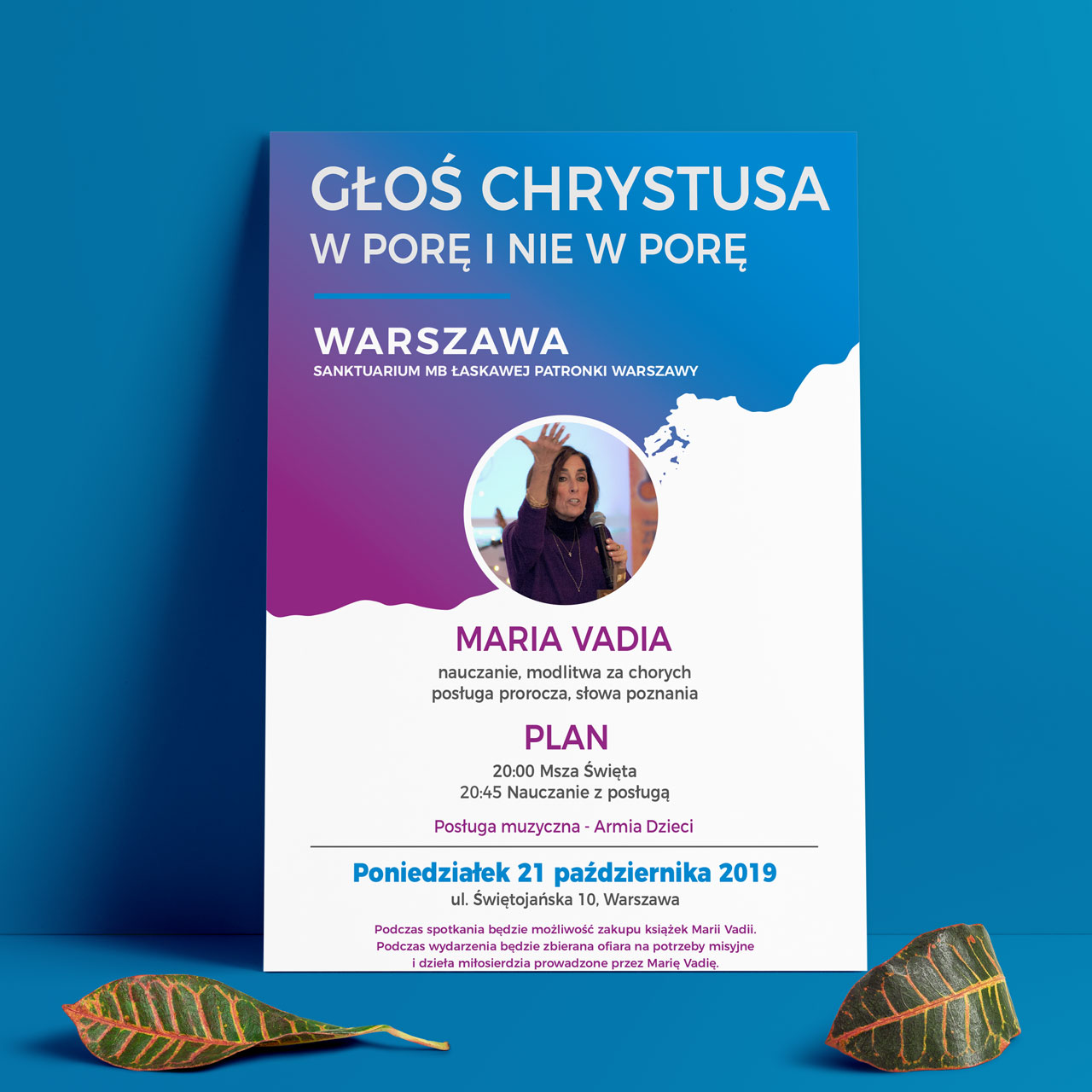 Spotkanie z Marią Vadią - Warszawa 2019